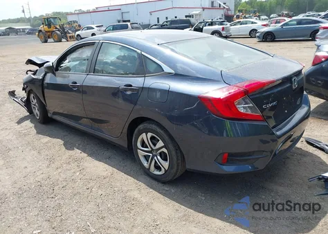 2016 Honda Civic Lx from USA, damaged, VIN 19XFC2F50GE246953